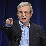 Kevin Rudd, chef de la diplomatie australienne, retire l'aide australienne à la Chine et à l'Inde. Kevin Rudd, chef de la diplomatie australienne, retire l'aide australienne à la Chine et à l'Inde.